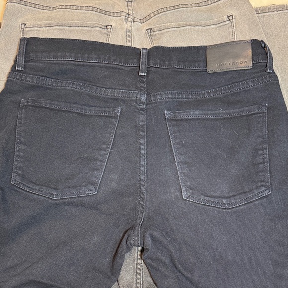 Mott & Bow Black, Dark Gray, and Light Gray Jeans. 32. Three pair. - Picture 8 of 12